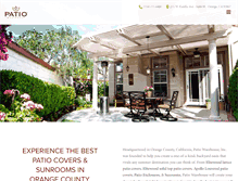 Tablet Screenshot of patiowarehouseinc.com